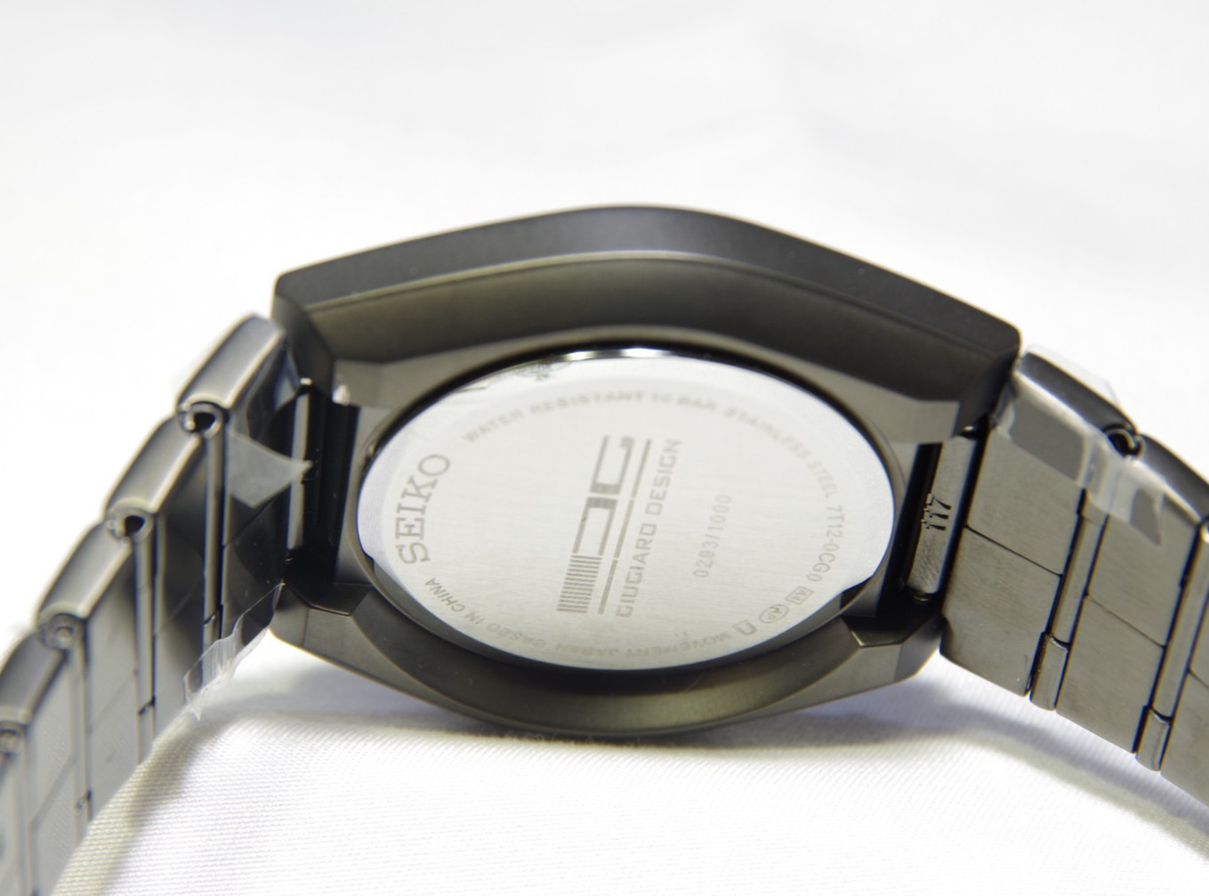 Seiko SCED061 Giugiaro Alien Ripley Chronograph Box & Papers Near Mint