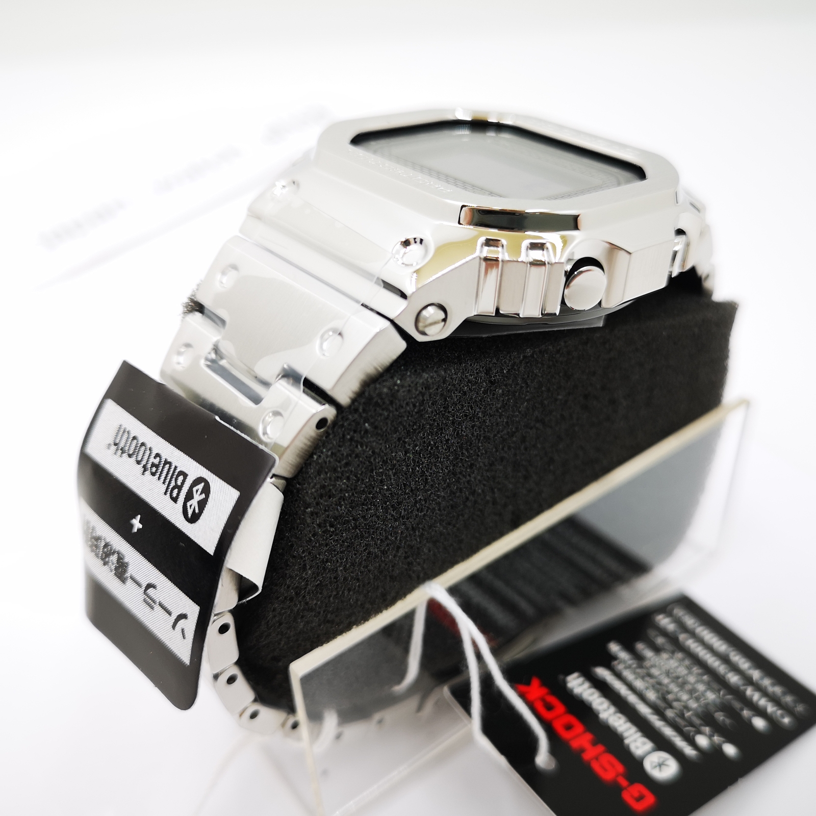 CASIO G-Shock GMW-B5000D-1JF Silver Bluetooth Full Metal Men’s Watch New in Box
