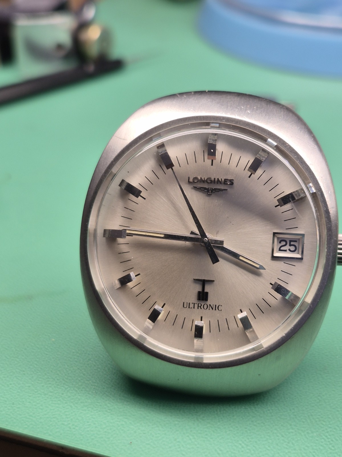 Longines Ultronic 6312 tuning fork ESA 9162 fully serviced 7.5″-8″ wrist