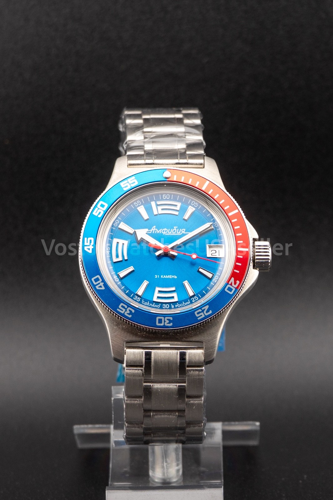 Vostok Amphibia 740376 Russian Diver Automatic Wristwatch – USA SELLER
