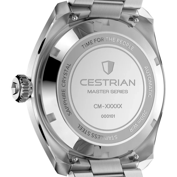 Cestrian Master Series V3 Black Dial Automatic Mens Watch CM-BK001