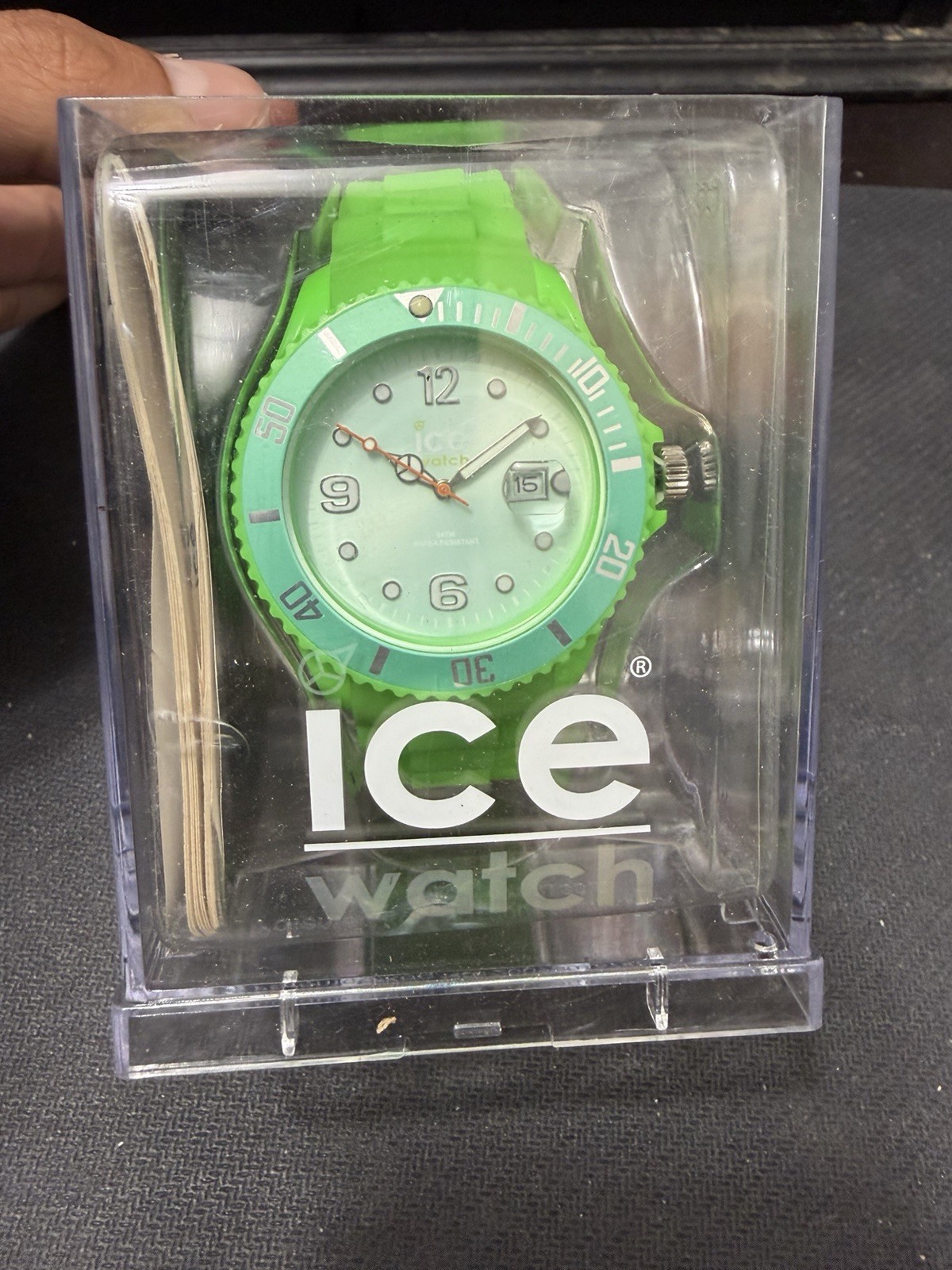 Ice-Watch Sili Green Big 44mm SI.GN.B.S.09 – NOS New Old Stock $125 Tag