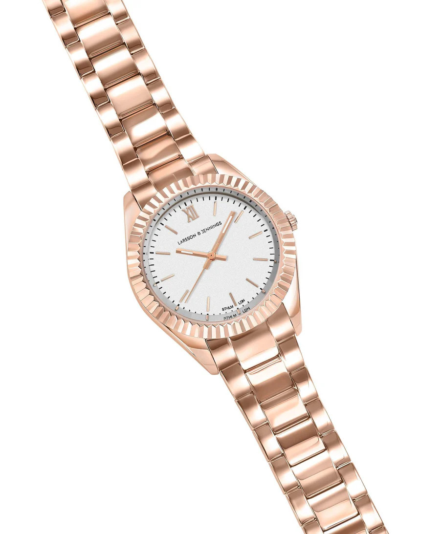 Larsson AND Jennings Womens Watch Jade Rose Gold Bracelet 36mm LJJAD36V3WRGW