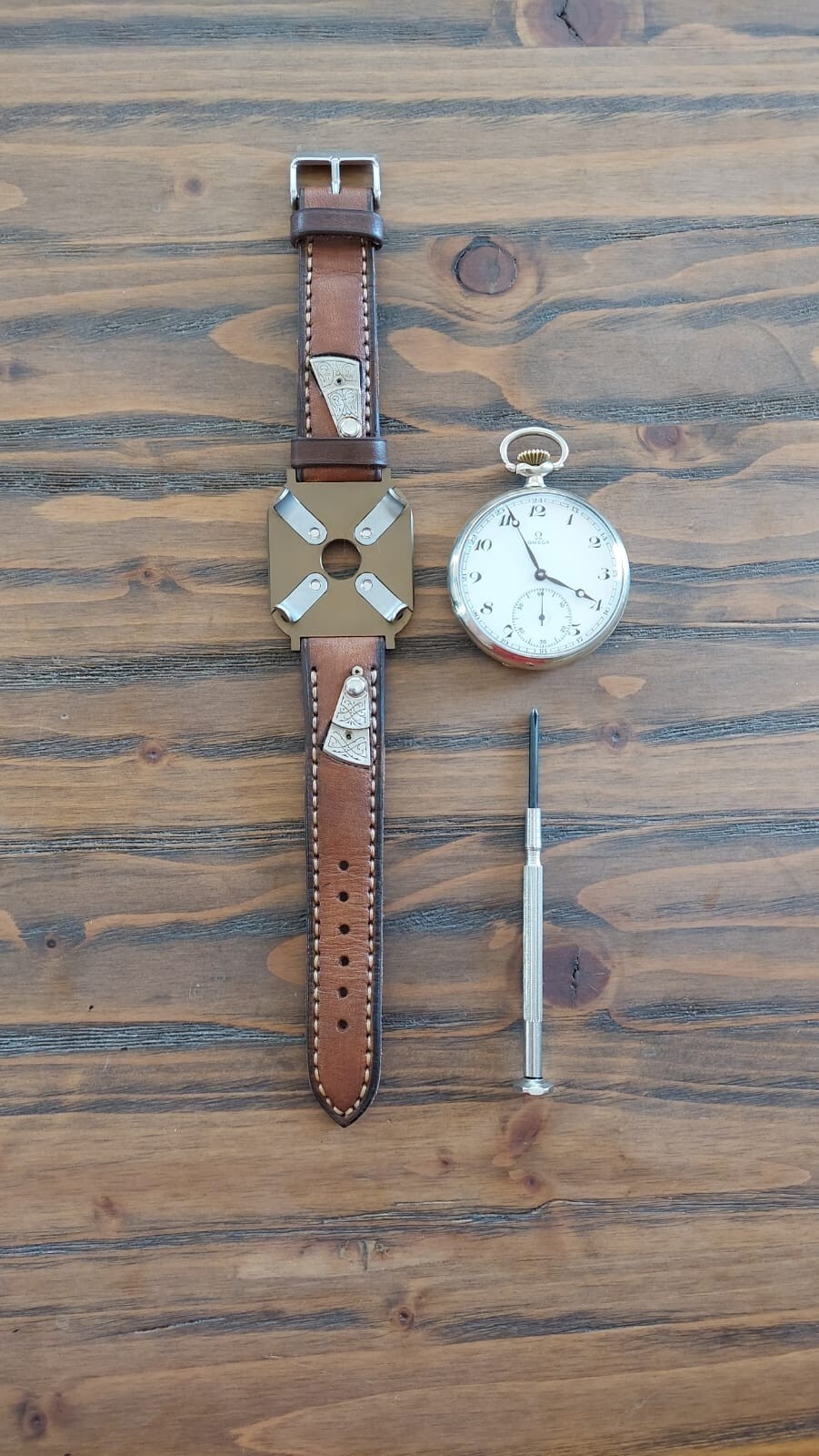 Omega Pocket Watch Conversion Kit