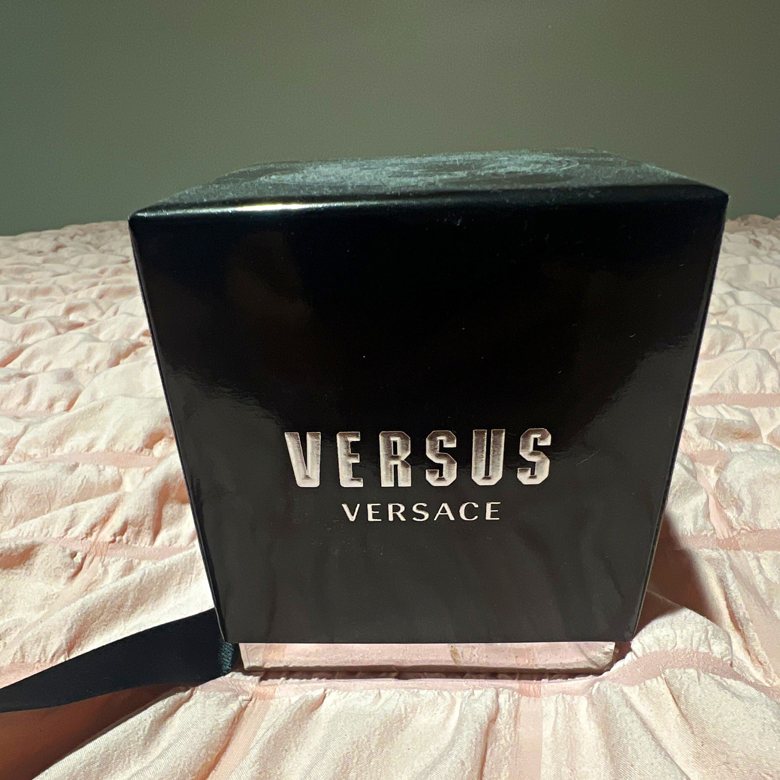 Versus Versace Men’s Quartz Chronograph Date Green Dial Two-Tone Bracelet w/Box