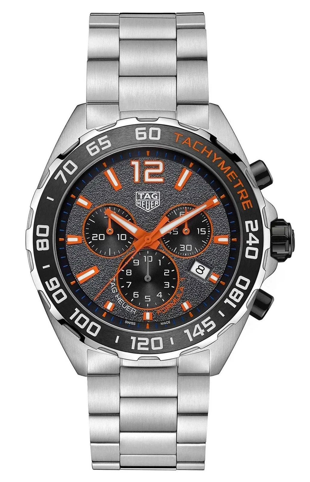 TAG Heuer Formula 1 Chrono Steel Date Divers Quartz Mens Watch CAZ101AH.BA0842