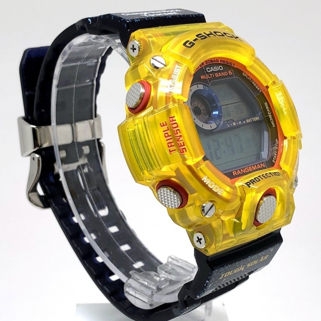 G-Shock GW 9403KJ 9 RANGEMAN EARTHWATCH collaboration Salpa Yellow Blue Skeleton