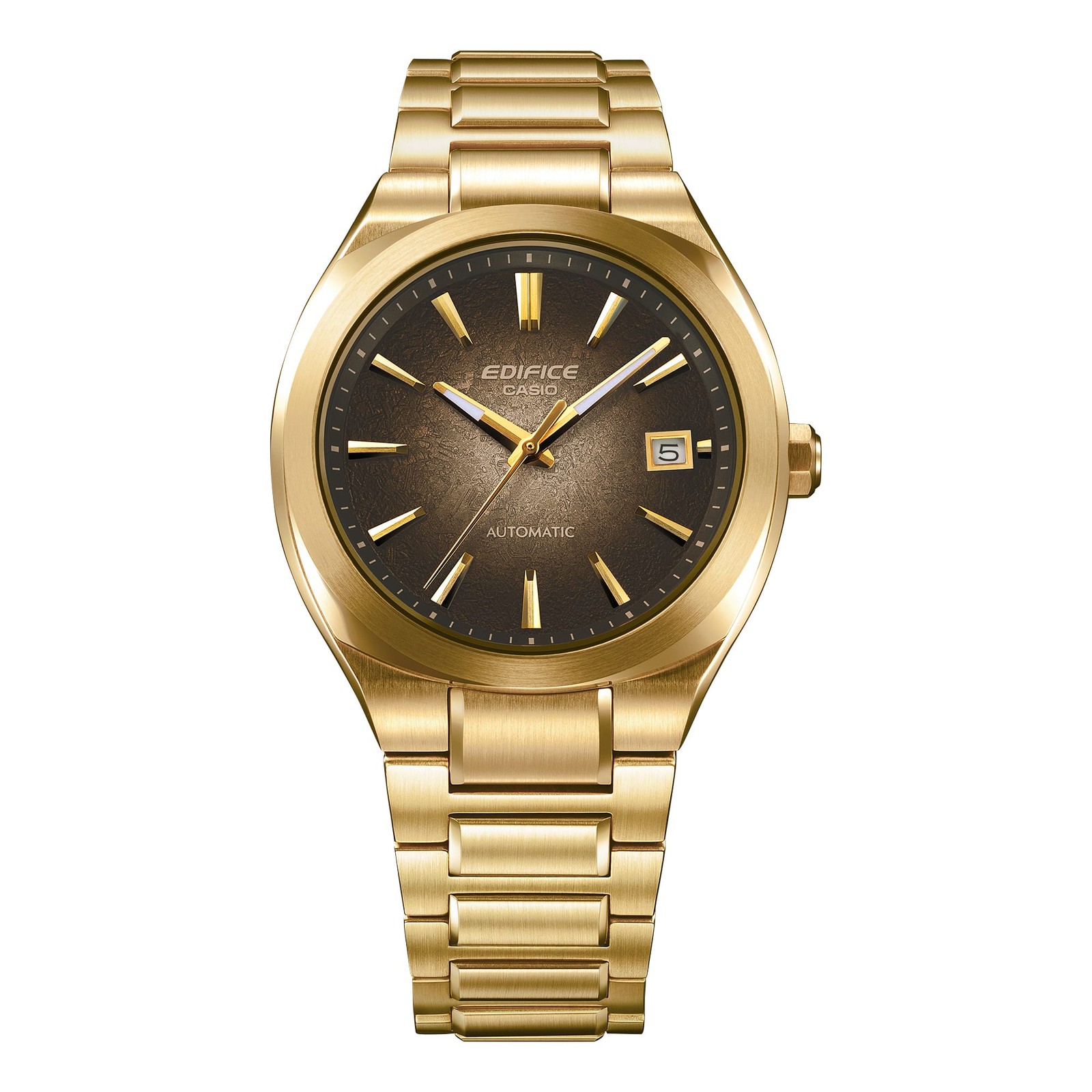 CASIO Automatic Wristwatch EDIFICE EFK-200DG-5AER Steel Golden Sub 100mt