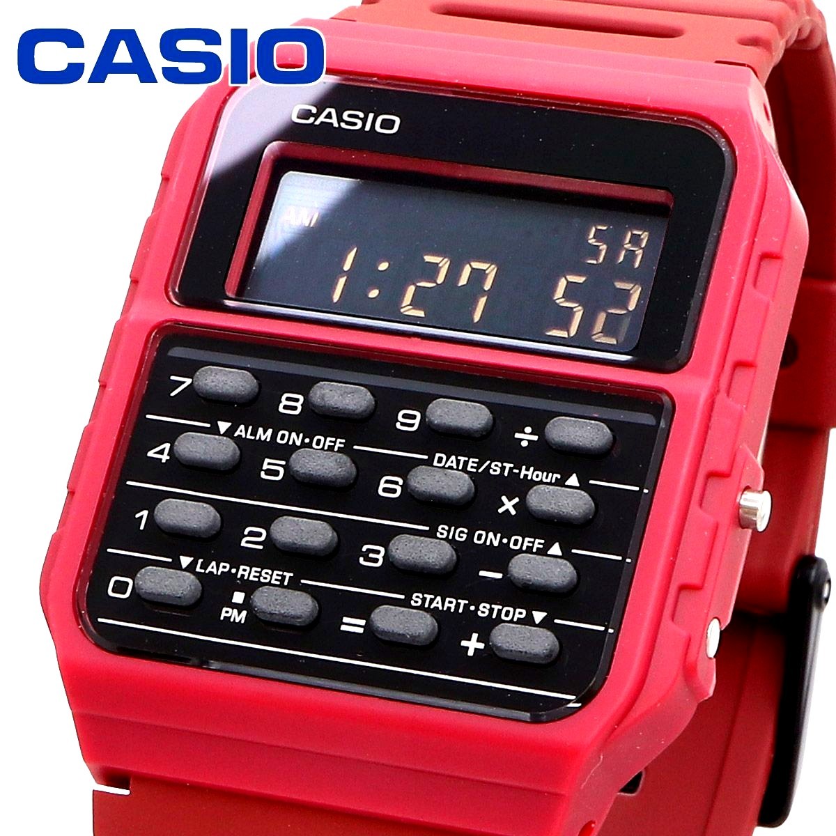 Casio CA-53WF-4B Unused Resin Case Resin Band Resin Glass Watch