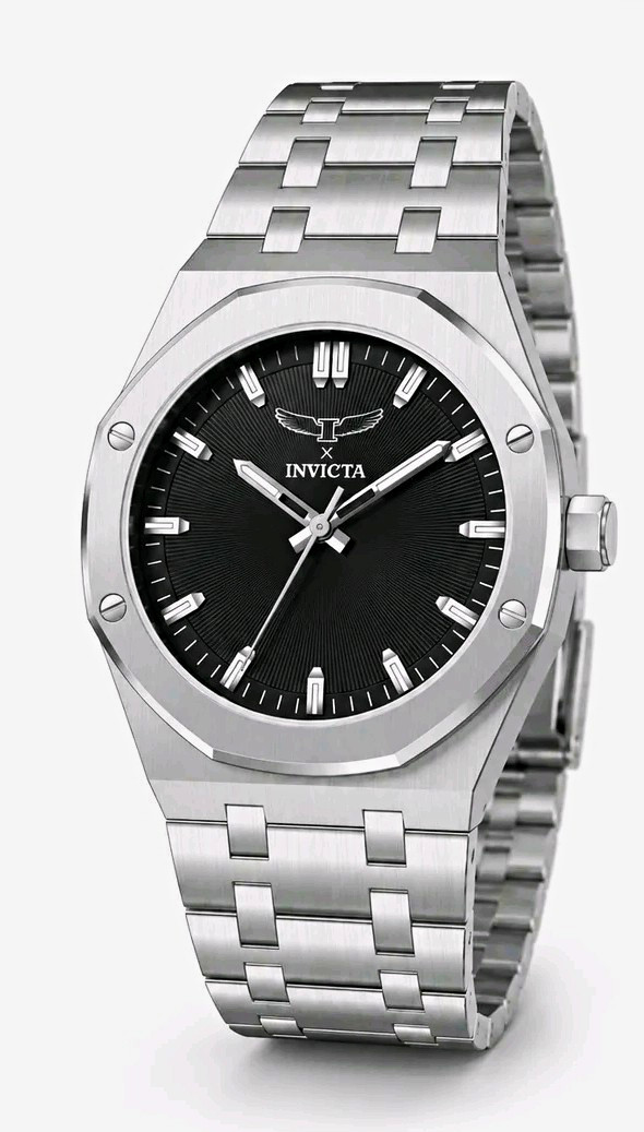 Invicta Specialty I by Invicta Men’s Watch -42mm Silver Steel Black Dial 100m