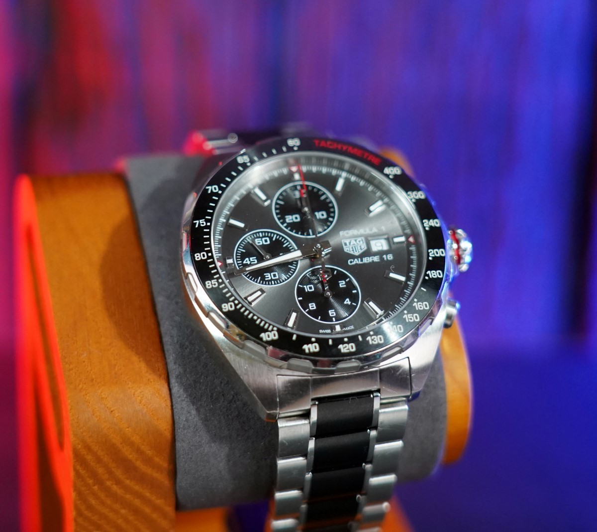TAG Heuer Formula 1 Calibre 16 Auto Chronograph Full Set Box Papers (NJL029135)
