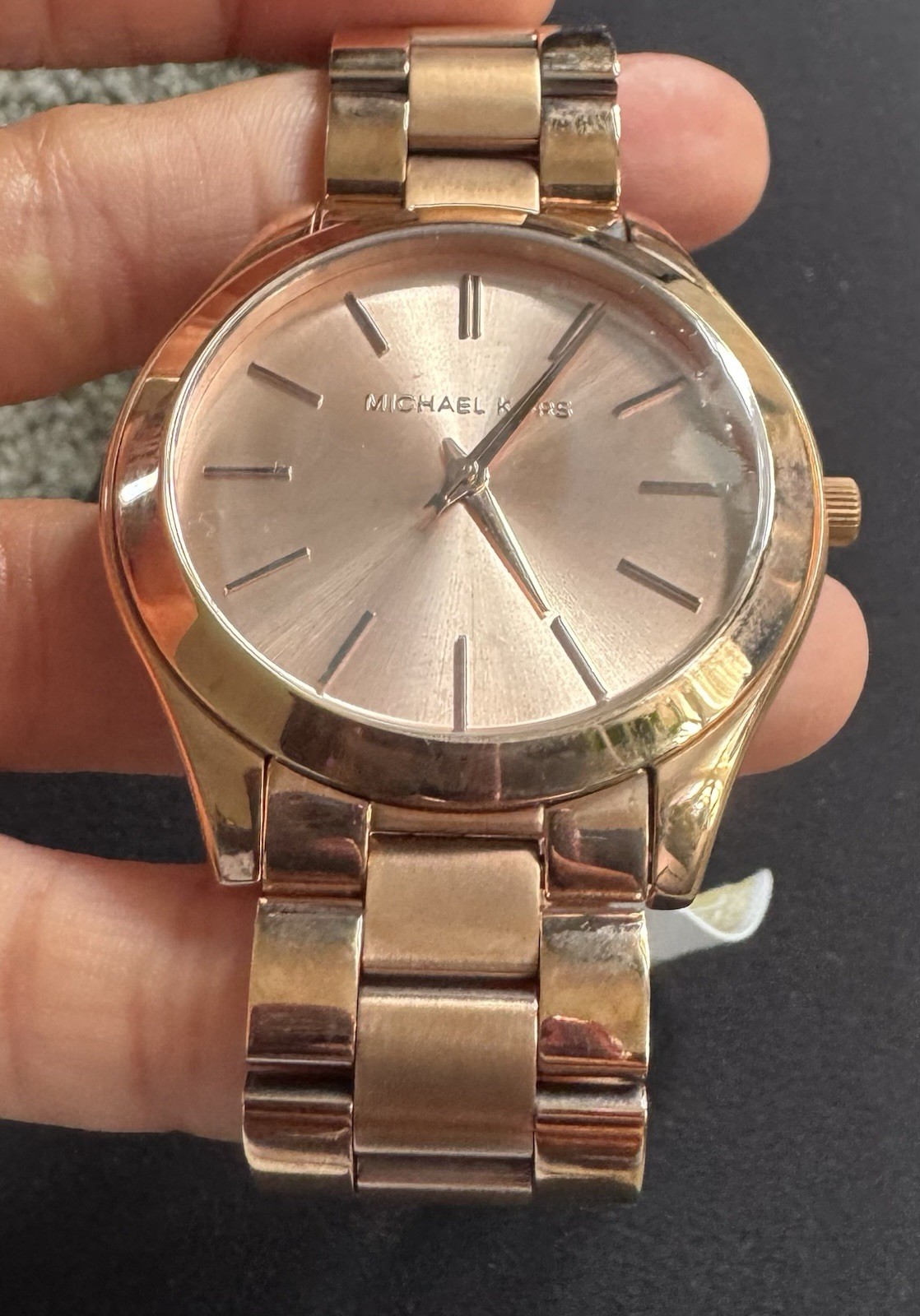 Vintage Michael Kors Rose Gold Watch