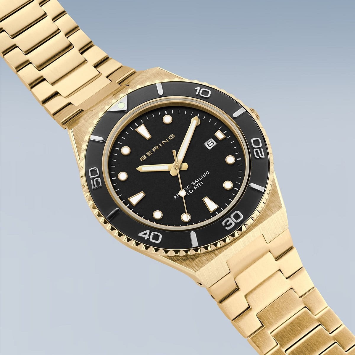 Gents Bering Watch – Classic | Polished/Brushed Gold | 18940-732