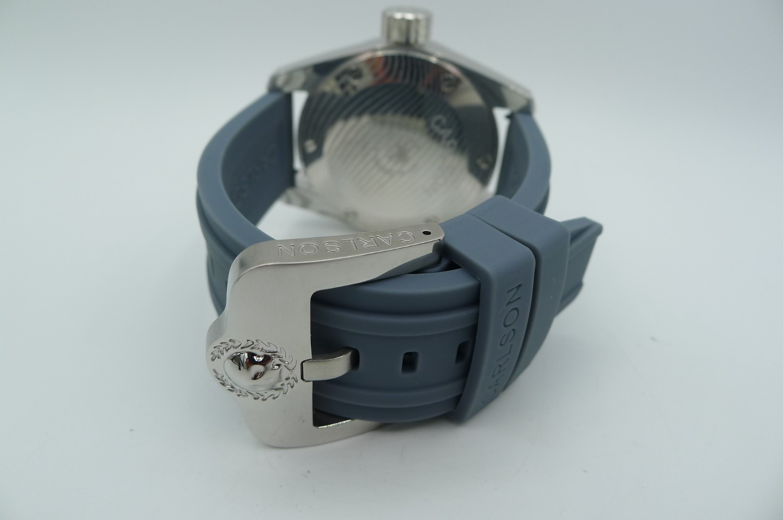 CARLSON RONIN 500M DAMASCUS STEEL DIVER SWISS ETA 2824 47MM VDB KAVENTSMANN NEW