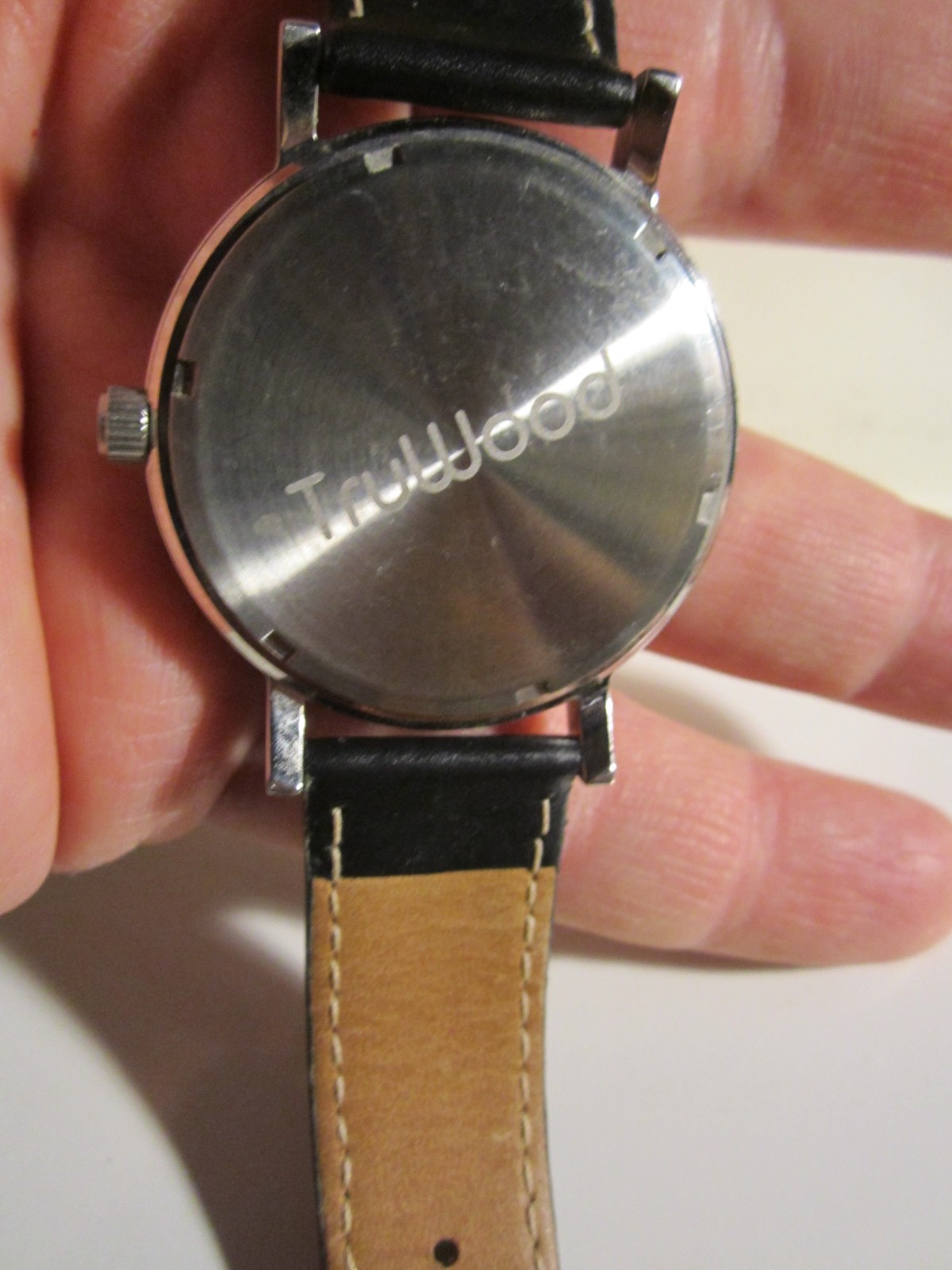 TRUWOOD WATCH SCREW ON BACK CASE RUNS GREAT FITS UP TO 8″ WRIST – BBA-14