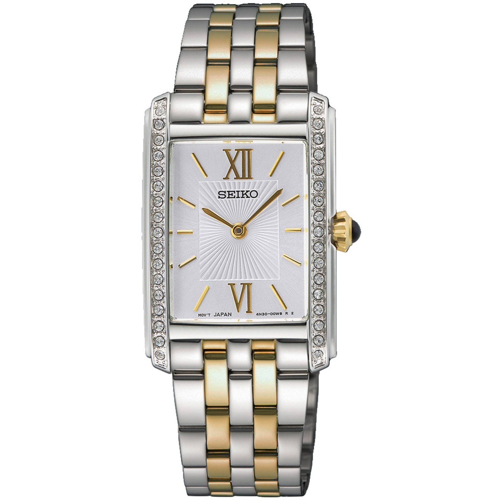 Seiko Women’s Watch Silver Dial Two Tone Stainless Steel Bracelet SWR093P1