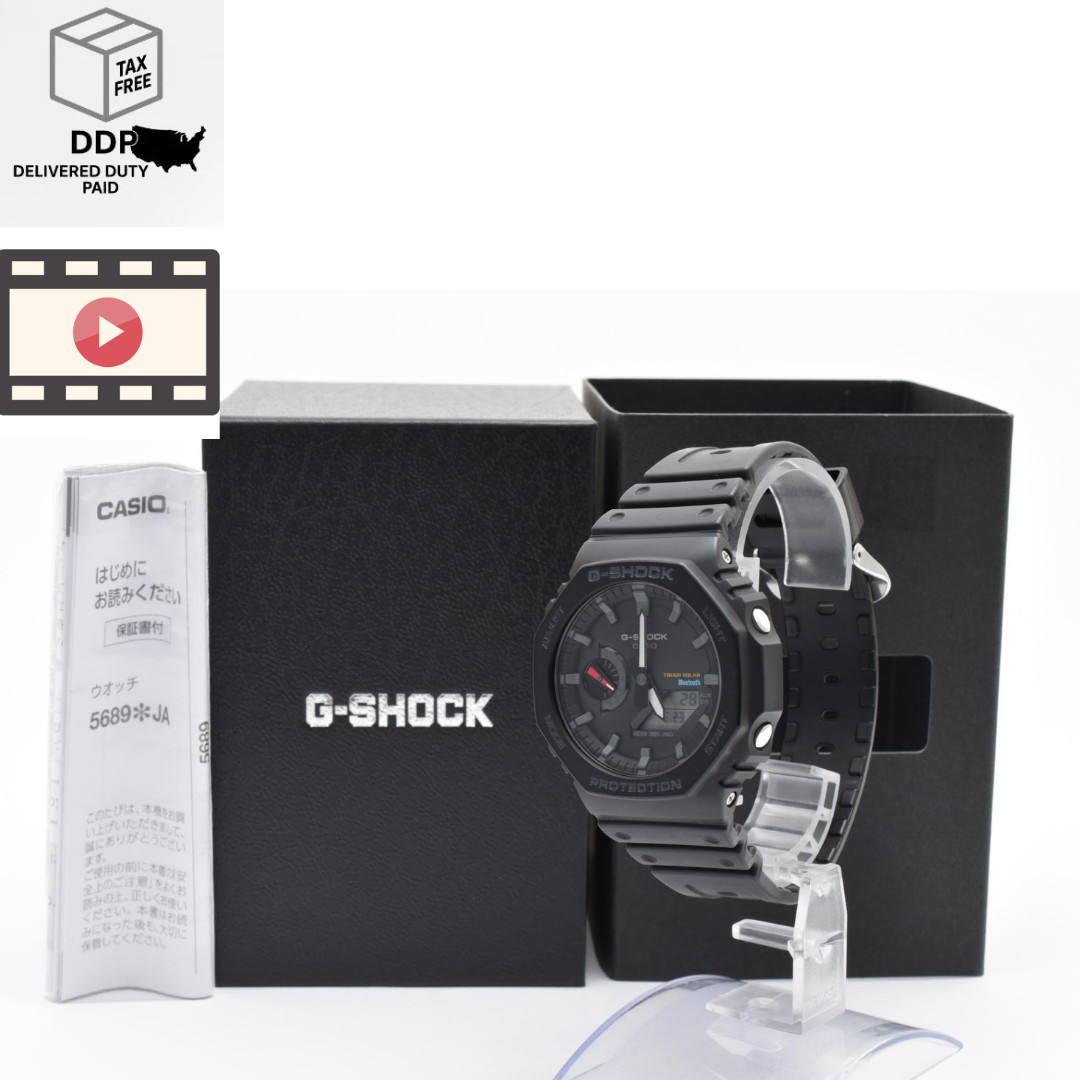 [N MINT] Casio G-Shock TOUGH SOLAR Ana-Digi Smartphone Link Men’s Watch GA-B2100