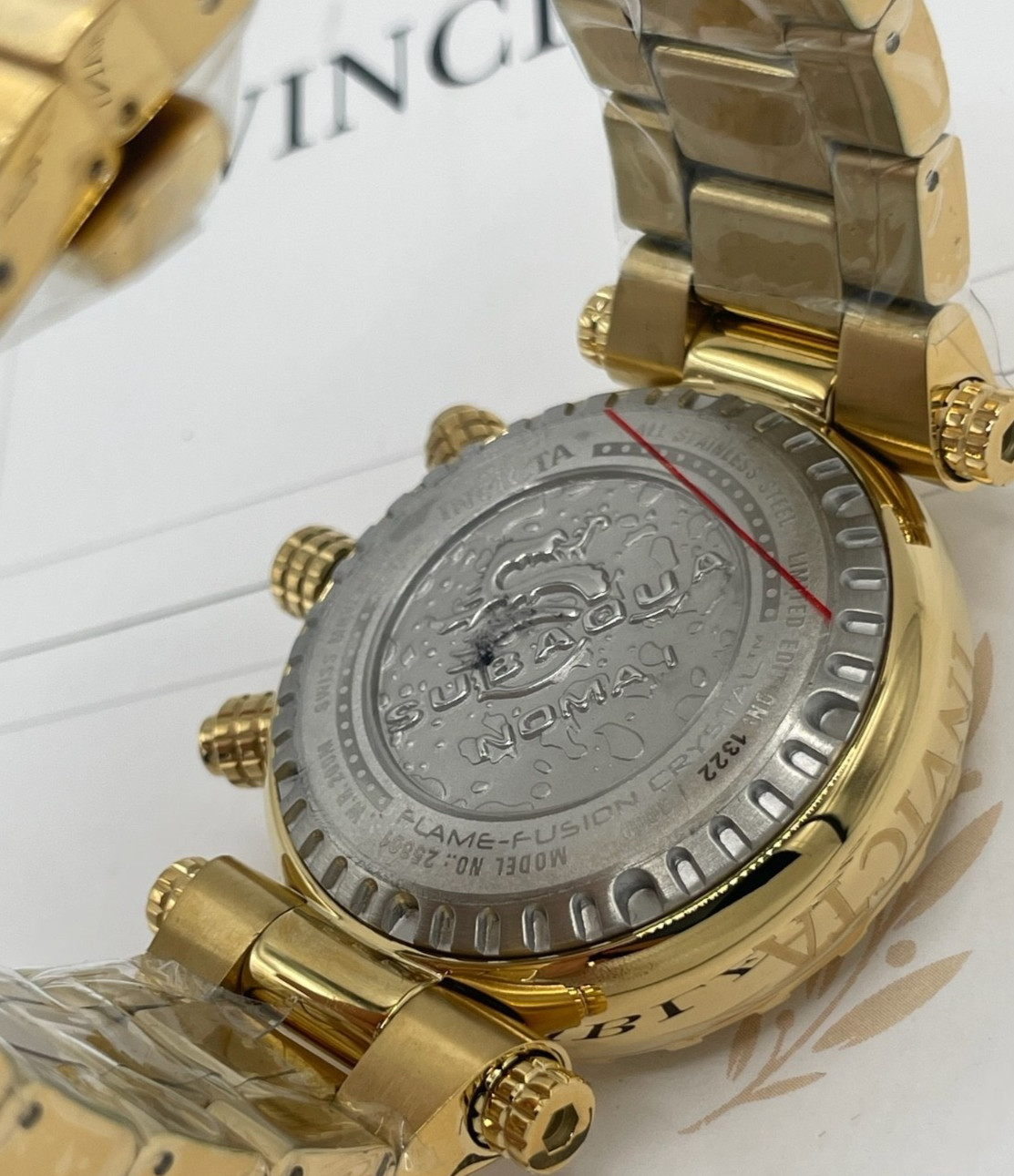 Invicta Subaqua Noma I Men’s Chrono Abalone Dial Watch (25801) Limited to 3,000