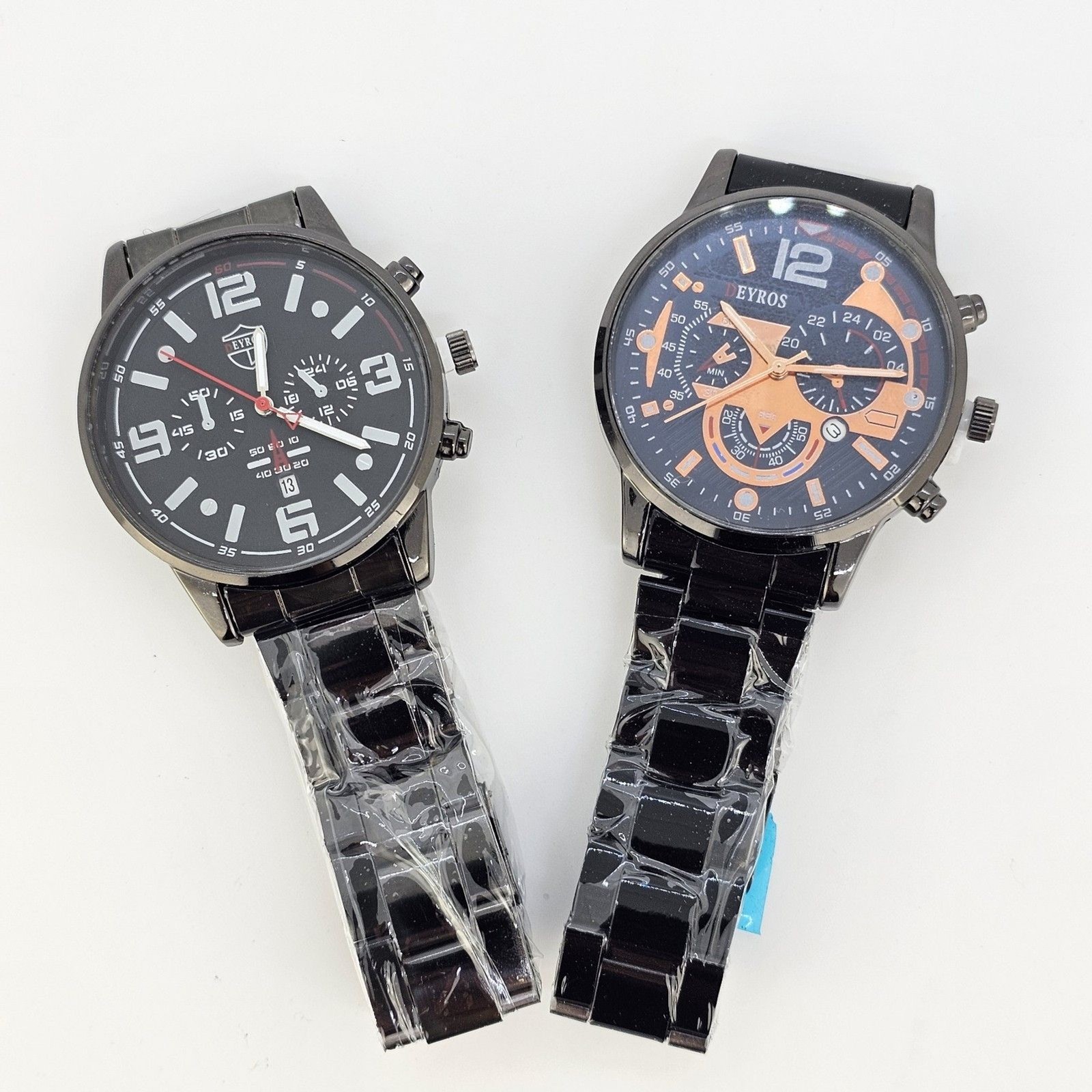 Set of 2 NEW Men’s Watches Good For Birthday Graduation Gifts Men’s Watch