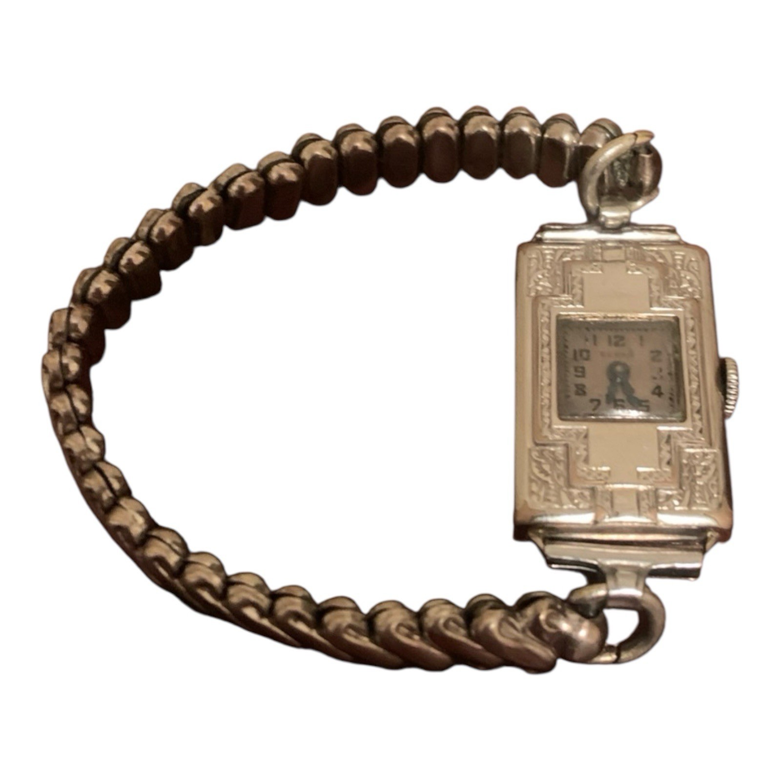 Antique 1920s Art Deco Women’s Elgin Illinois Watch Case Co Watch