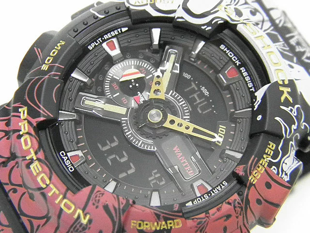CASIO G-SHOCK ONE PIECE GA-110JOP-1A4JR Excellent w/ Box Manual Mint Japan