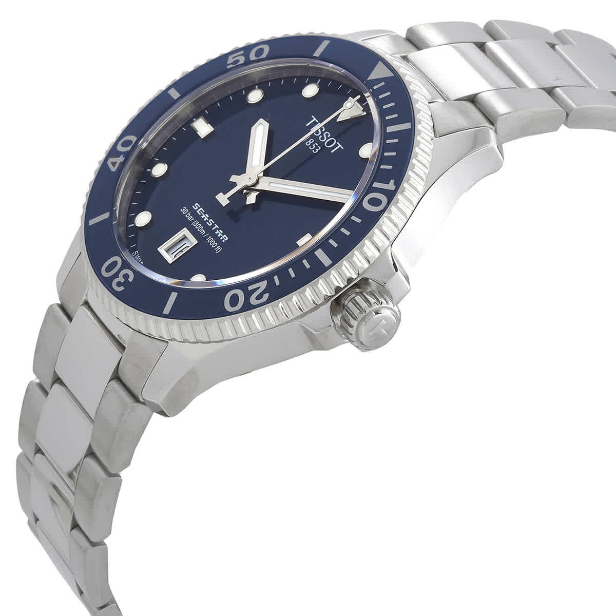 Tissot Seastar Quartz Blue Dial Men’s Watch T120.410.11.041.00