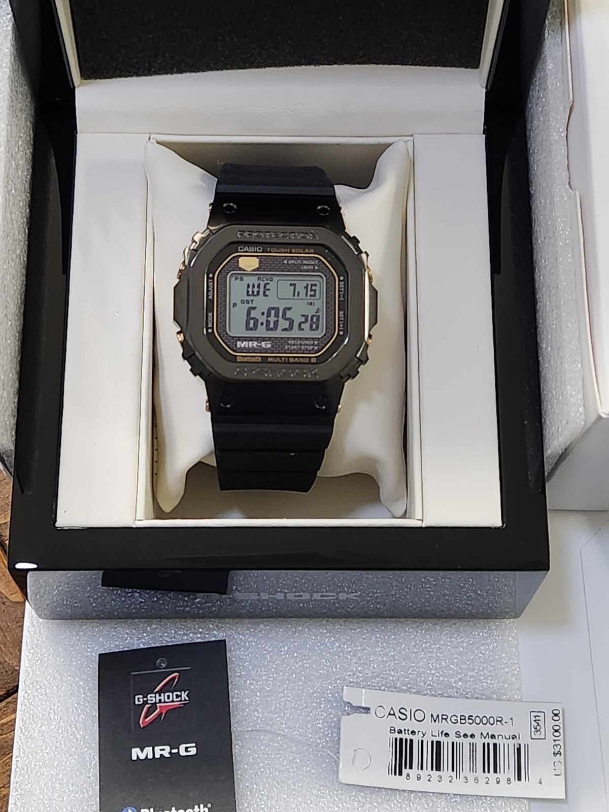 G-Shock MRG-B5000 Series Titanium Men’s Watch MRGB5000R-1