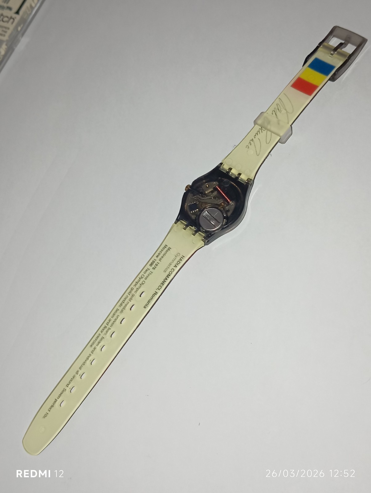 1996 NADIA COMANECI LZ105 OLYMPICS SPECIAL LADY WATCH NEW WORKING