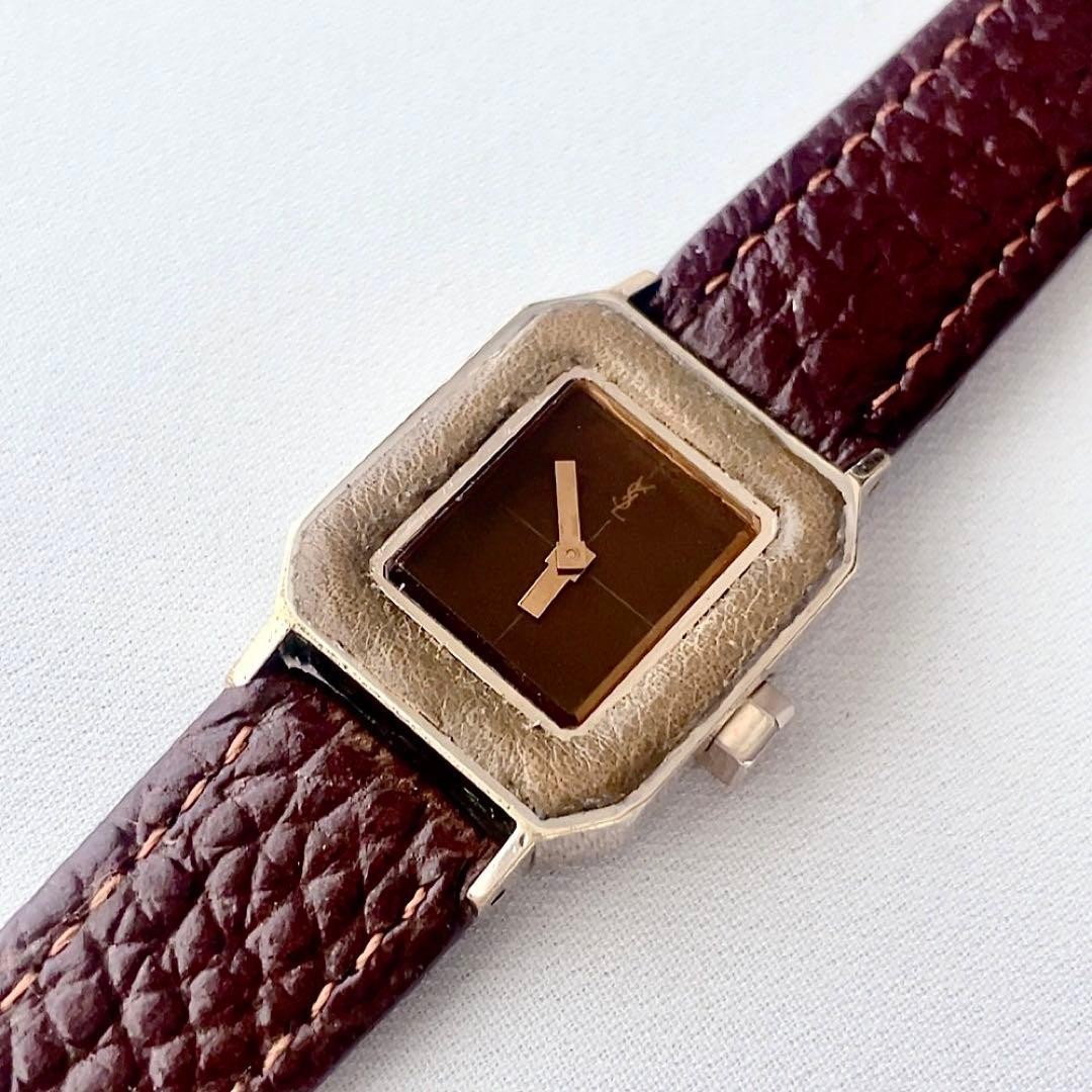 Yves Saint Laurent Manual Wind 23J Mechanical Watch working from Japan