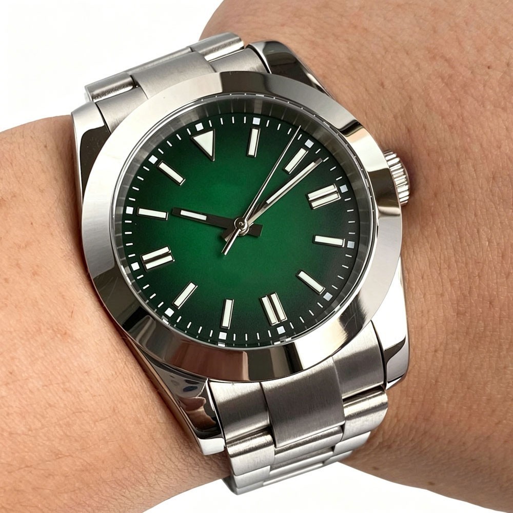 Tandorio New 39mm Sapphire Glass 20ATM Automatic NH35 PT5000 Men Watch Luminous