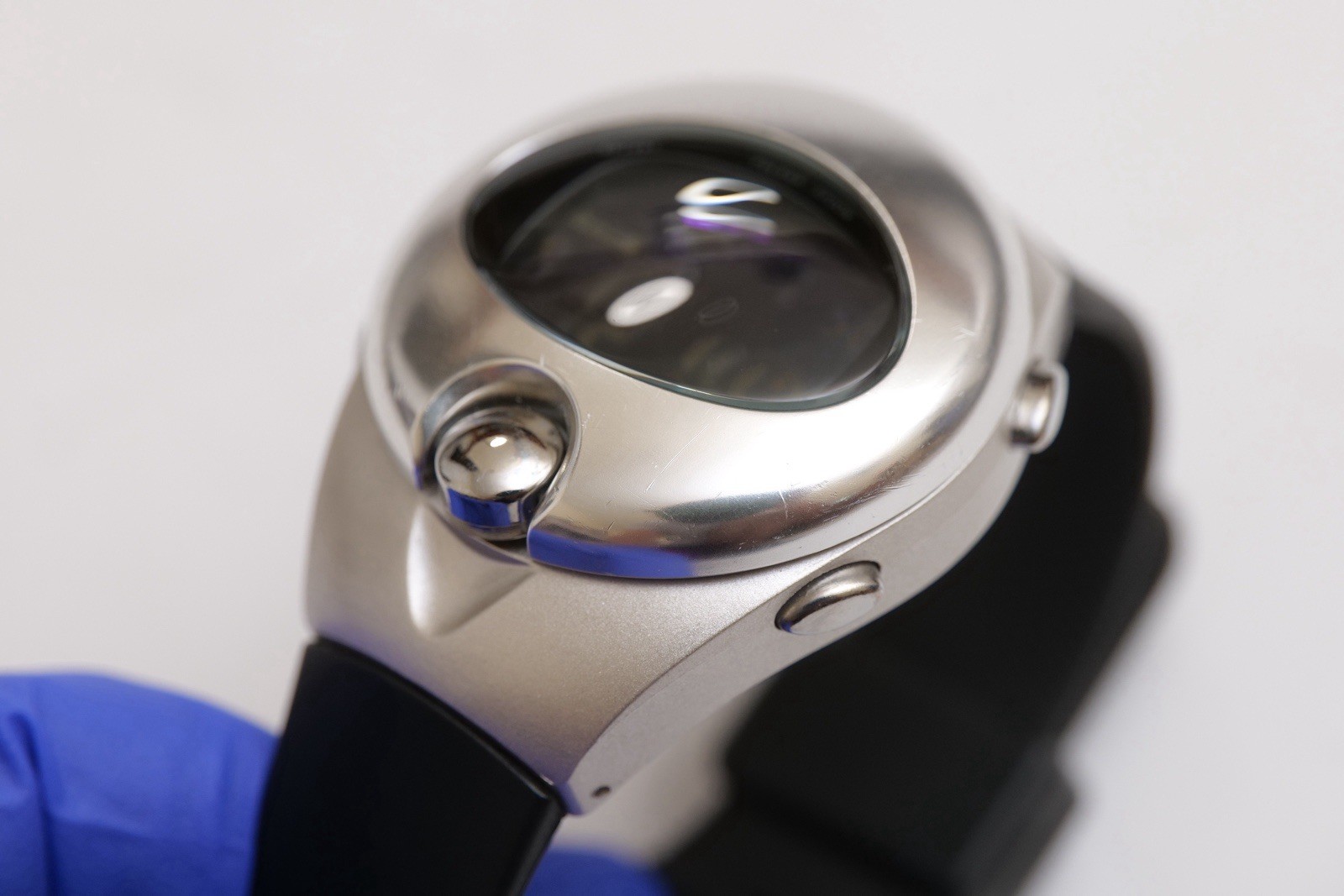 Seiko / Pulser Alba Spoon AT&T 2002 Olympics Digital LCD Watch Silver W650 X003