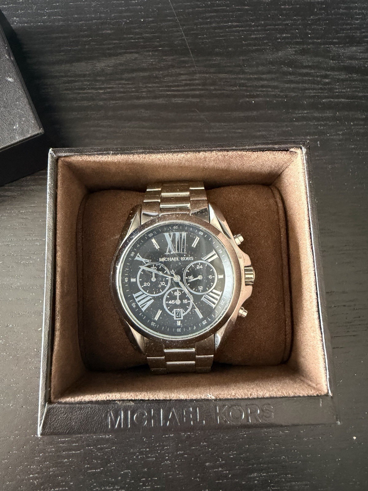 Michael Kors Men’s Stainless Steel Watch- Needs battery
