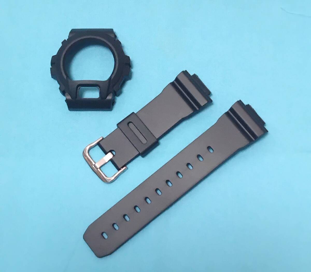 [Unused] G-SHOCK DW-6900 Bezel Belt Set Black Black Compatible Belbeze Band