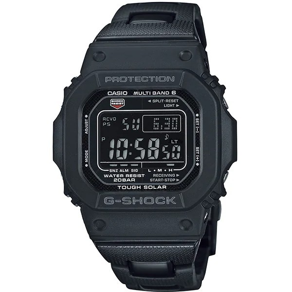 Casio GW-M5610UBC-1JF G-Shock 5600 Tough Solar Multi Band 6 JDM Black Watch