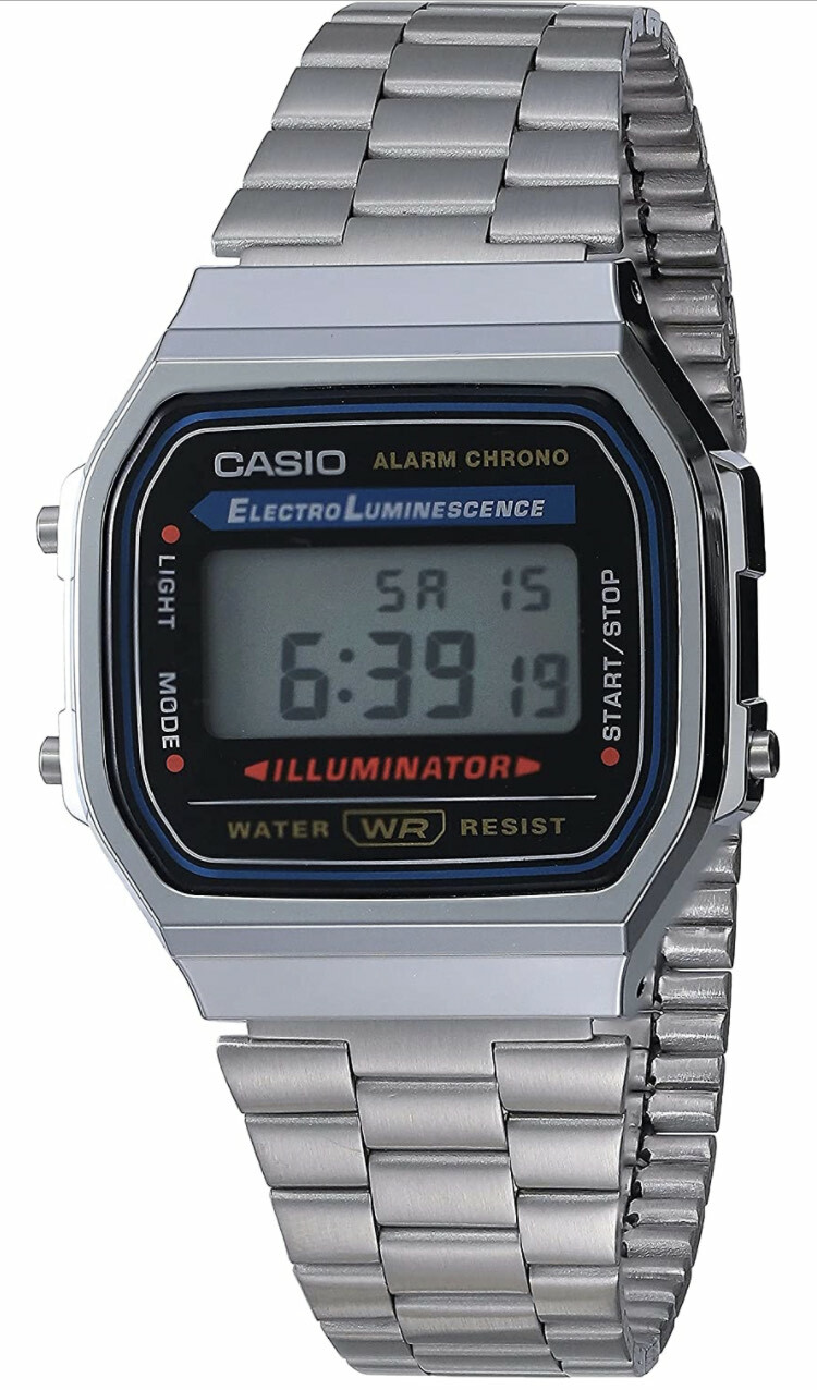 Casio Collection Unisex-Armbanduhr A168WA 1YES