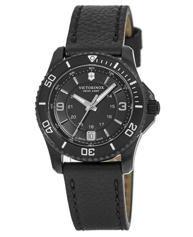 New Victorinox Swiss Army Maverick Small Black Edition Women’s Watch 241788