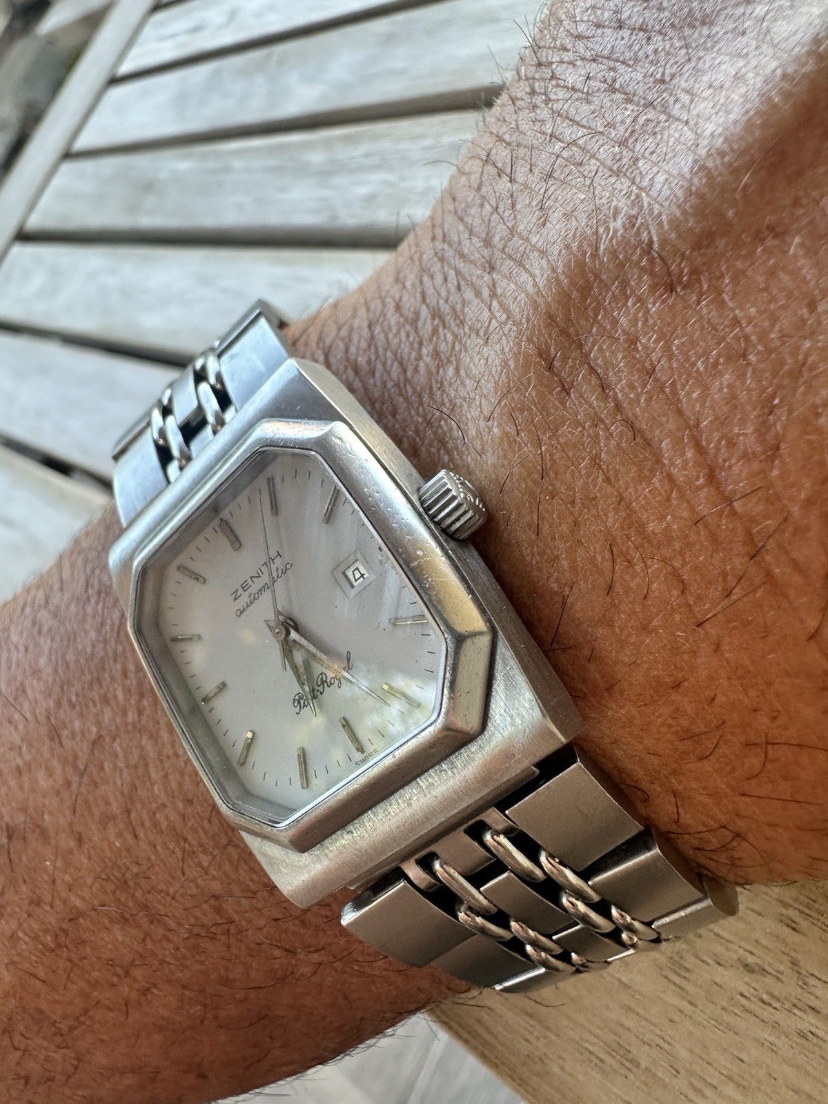 Zenith Port Royal Automatic Vintage Medium Steel Bracelet
