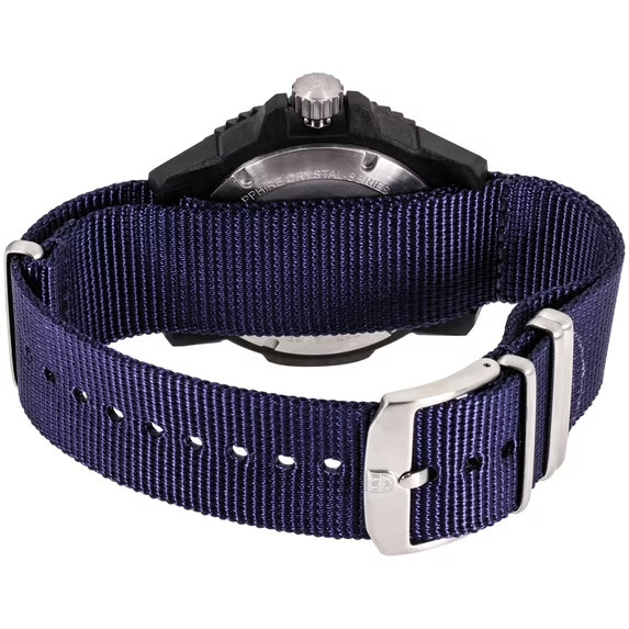 Luminox Master Carbon SEAL Limited Edition 46mm Blue Strap Men’s Watch XS.3803
