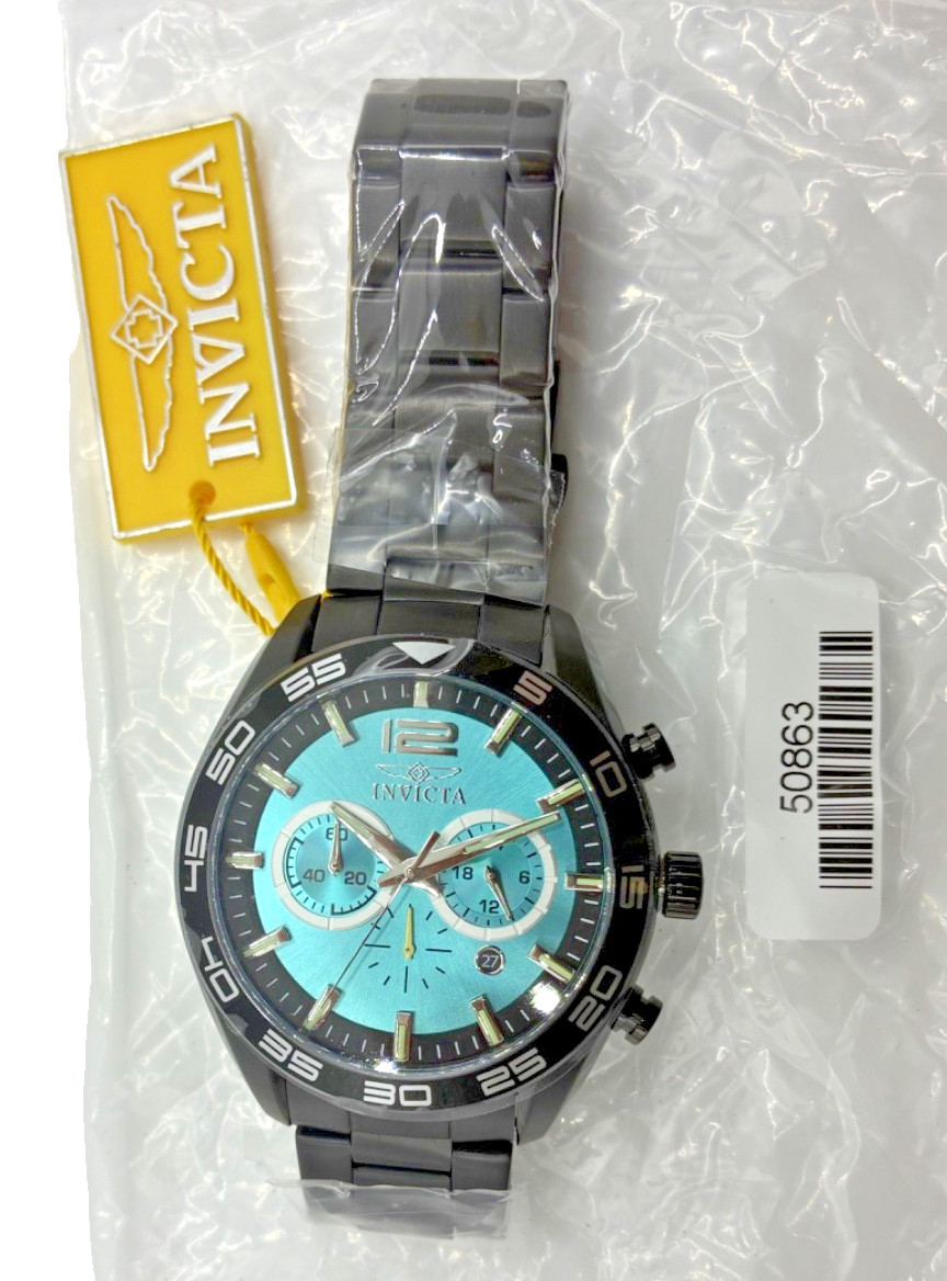Invicta Speedway Revlock Men’s Watch. Quartz. Black. 46.5mm. 100m.