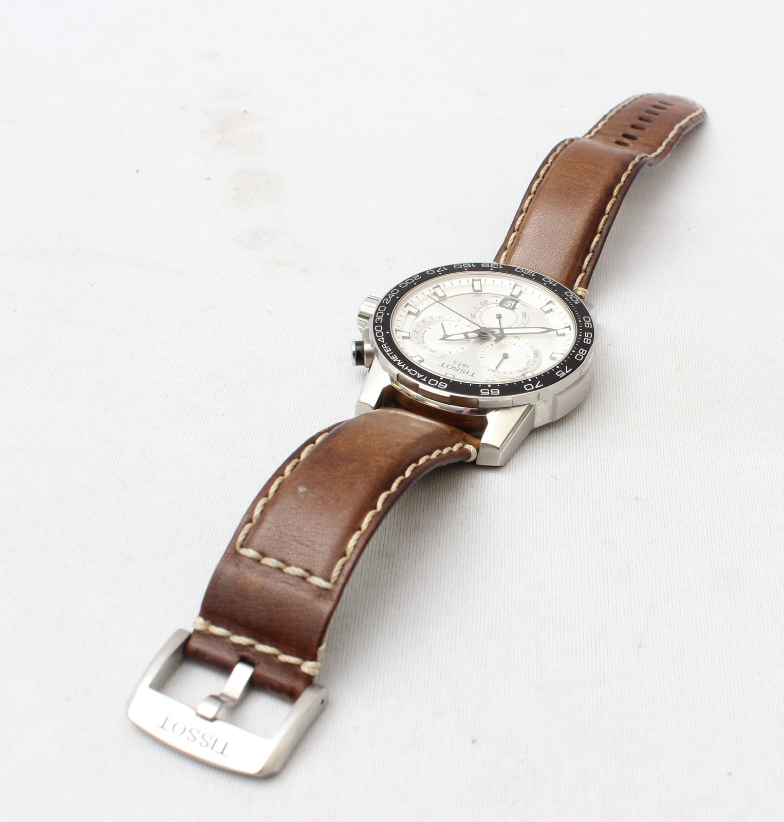 Tissot SuperSport Chronograph 45.5mm White Face Men’s Wrist Watch – T125617A