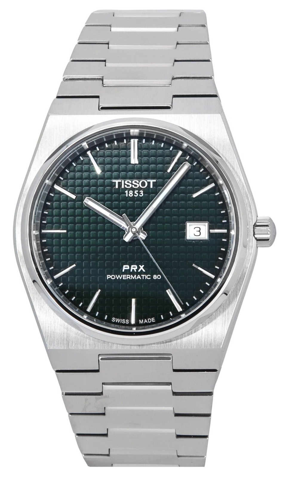 Tissot T-Classic Automatic Green Dial T137.407.11.091.00 100M Men’s Watch