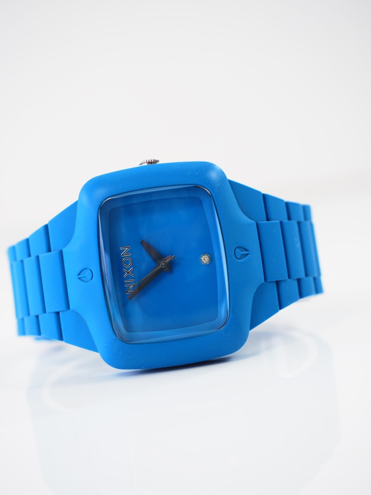 Nixon The Rubber Player Watch Blue Excellent