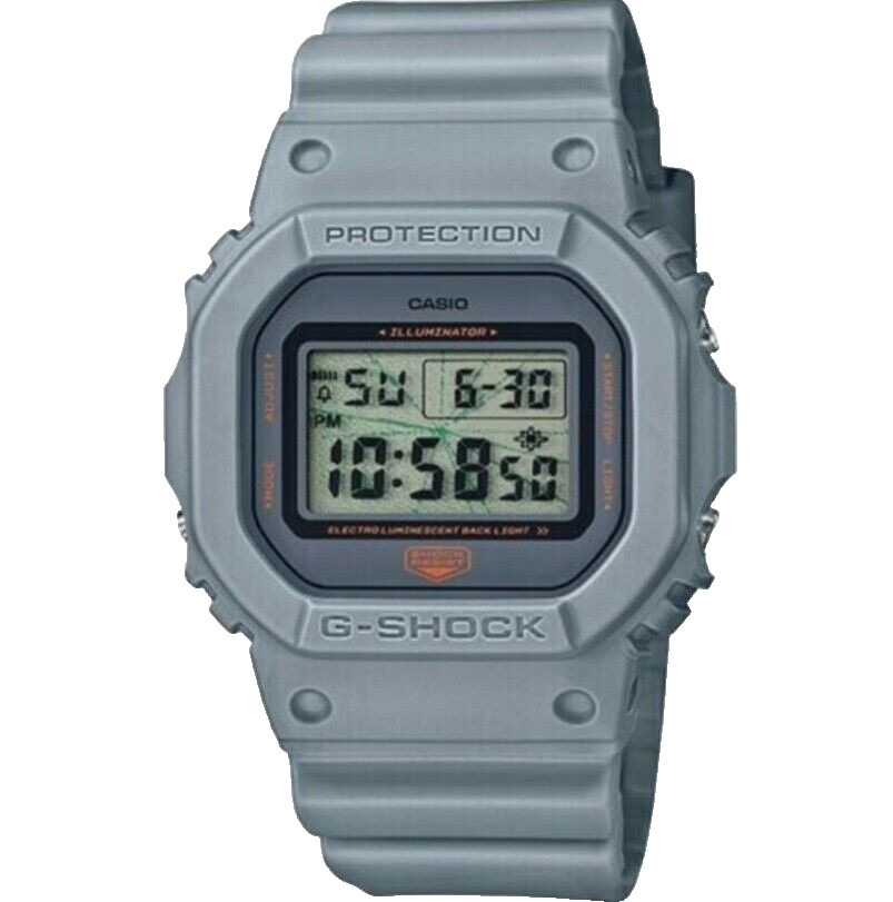 ORIGINAL Casio Grey Watch Band Strap Bezel Gasket Battery G-Shock DWD5600MNT-8