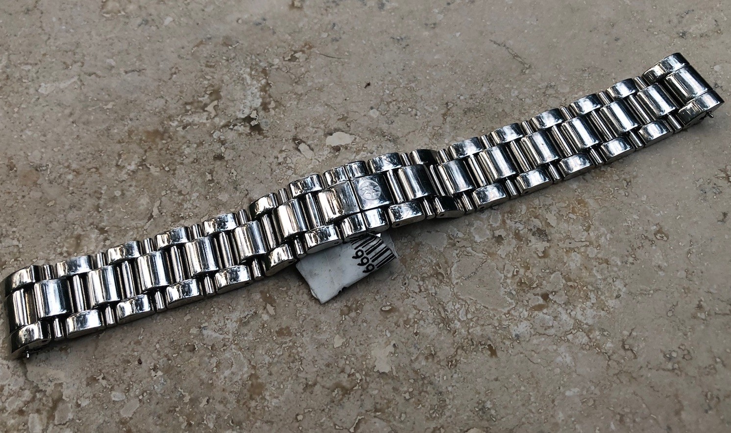 🏛️✨RARE GENUINE MICHELE DECO 16mm WATCH Band Bracelet MS16CN235 NOS OEM✨🏛️