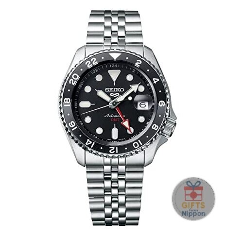 Seiko 5 Sports SSK001K1 Automatic GMT Stainless Steel 42.5mm New Watch
