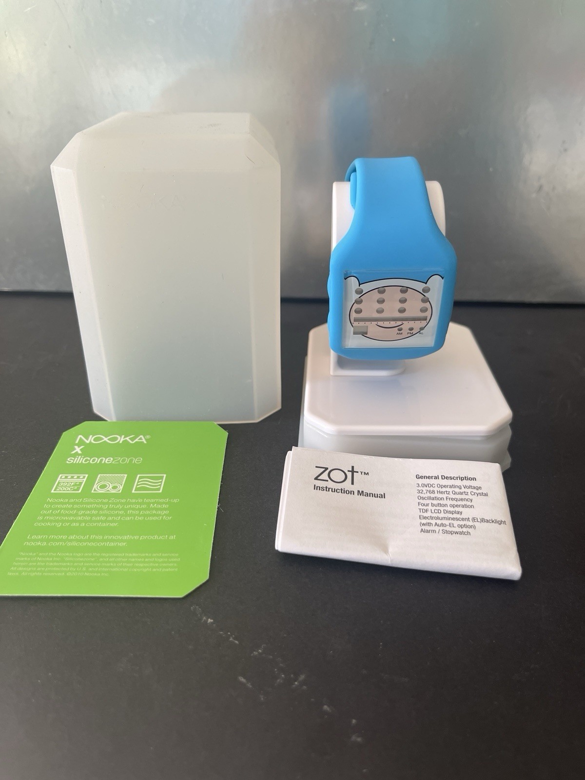 Nooka Zub Zot 20 Adventure Time Finn Watch New Limited Edition Blue