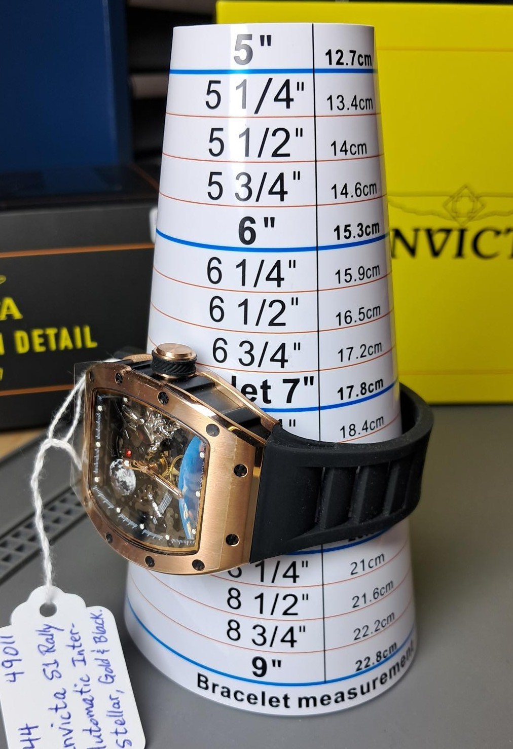 Invicta S1 Rally Interstellar Automatic Men’s Watch Black Strap (49011) – #144