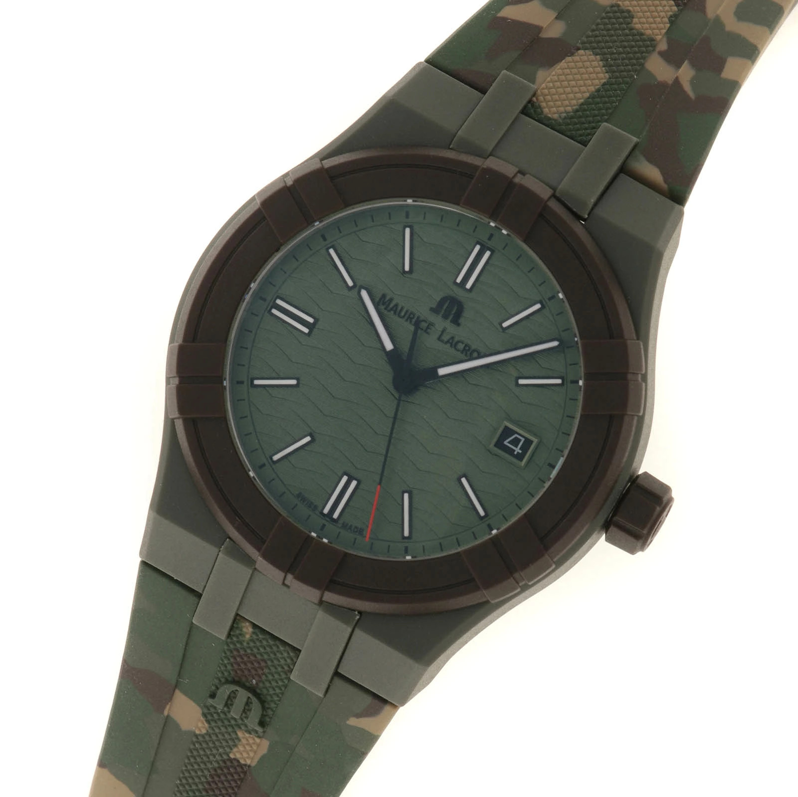 Maurice Lacroix AI2008-IJJIZ-000-0 40mm Green Dial Quartz 2008 Unisex #DW2360
