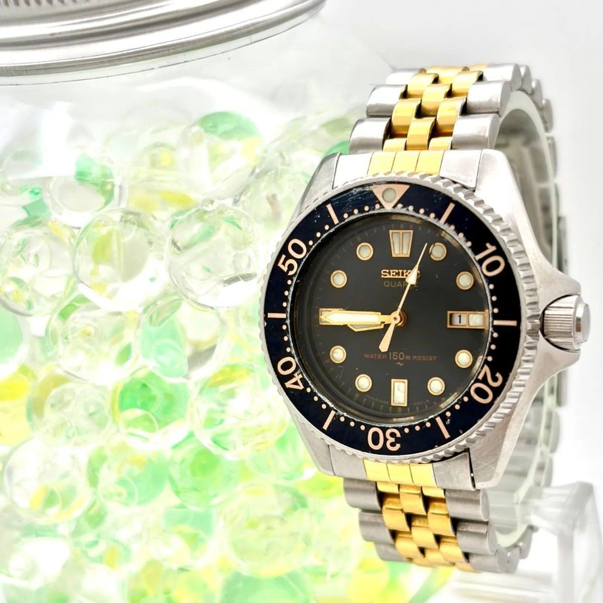 Seiko Diver Watch Womens 150M Cal 2625-0010 Wrist 15cm Japan Market Pre-Owned