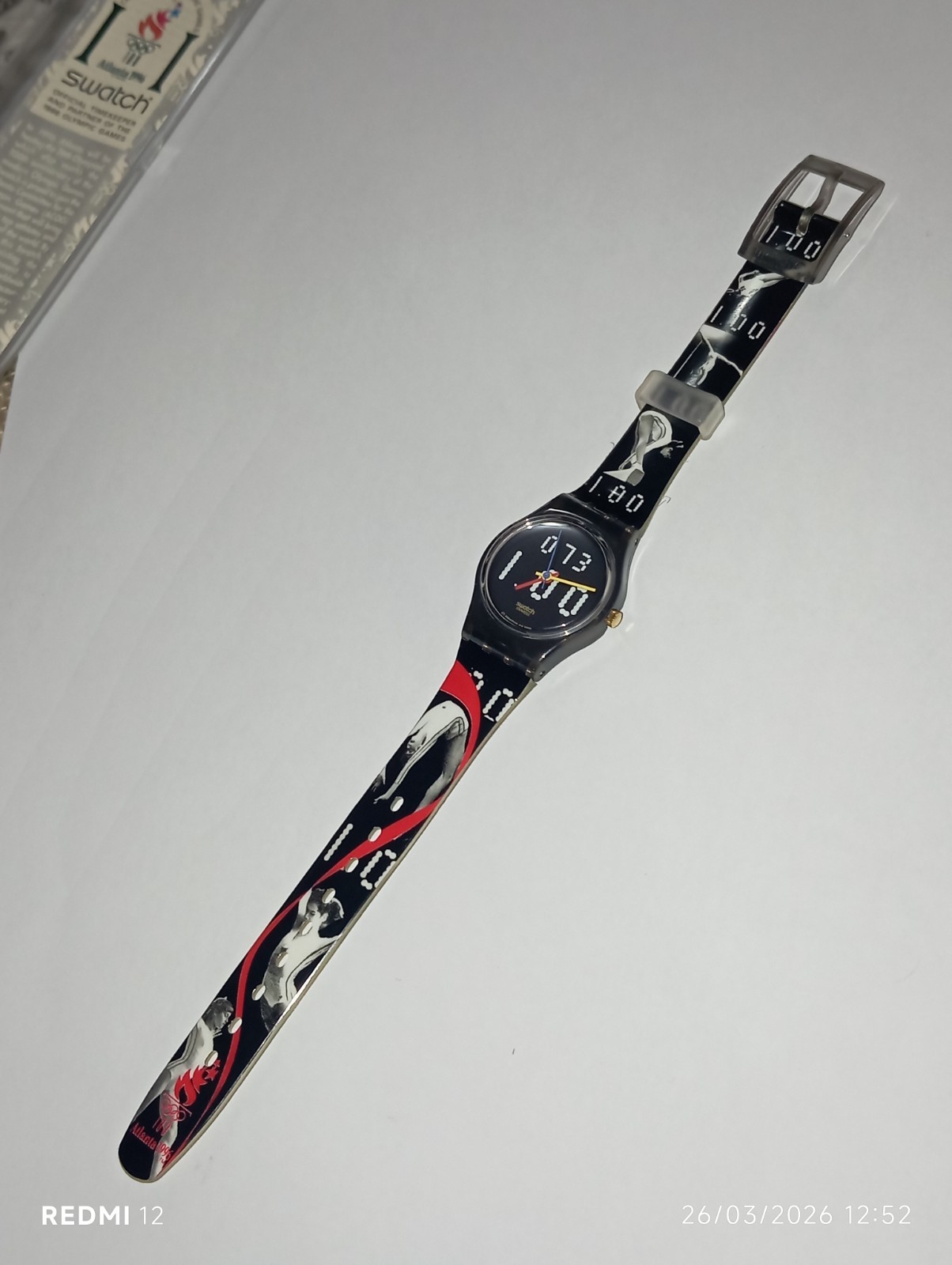 1996 NADIA COMANECI LZ105 OLYMPICS SPECIAL LADY WATCH NEW WORKING